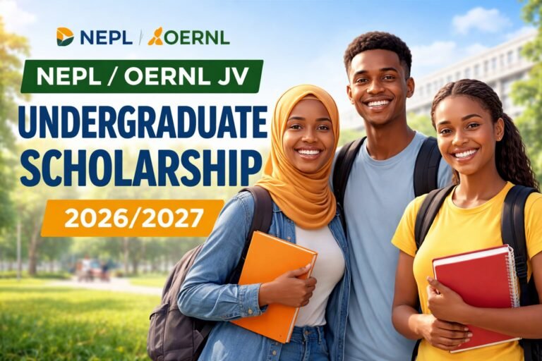 APPLY NOW: NEPL / OERNL JV Undergraduate Scholarship 2026/2027