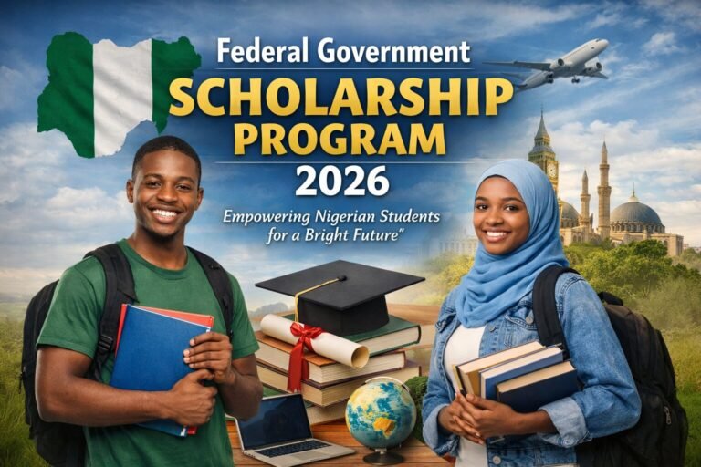 APPLY NOW: Federal Government Scholarship Program 2026 For Nigerian Students